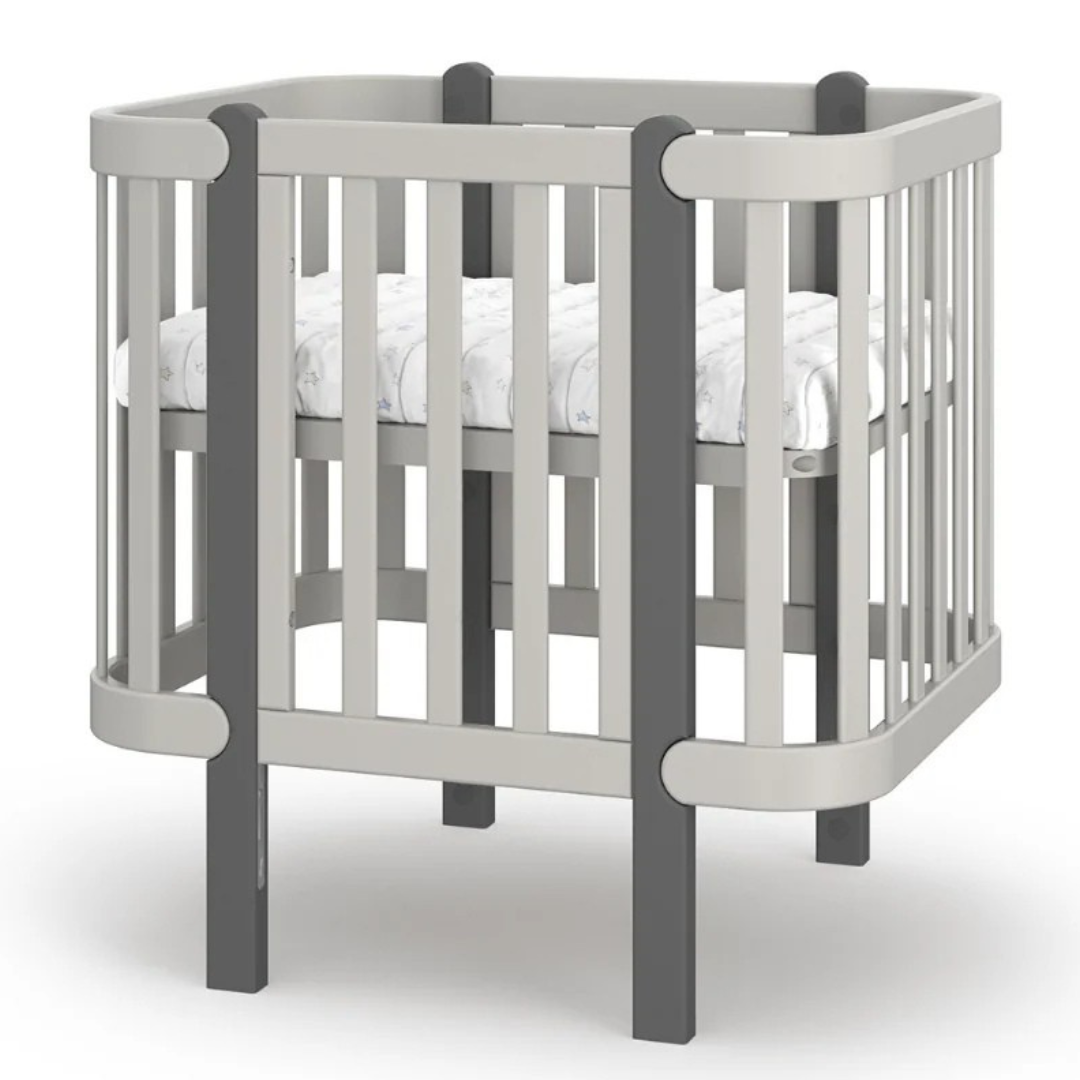 Sada pro přeměnu postýlky Zukko Gekko Kids na mini postýlku o rozměrech 80×60 cm. Kašmírová